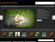 Tablet Screenshot of luminacion.com